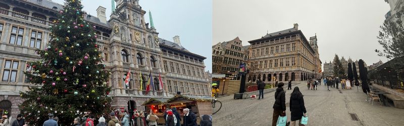 Kerstmarkt Grote Markt Antwerpen